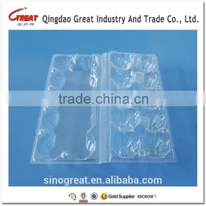 Transparent Pet Plastic Egg Tray 6-30 Eggs Tray thumbnail-2