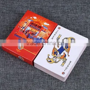 Wholesale Custom Playing Cards Heat Resistant Printing Split Spades Playing Cards Customized Texas Poker Cards ---DH20544 Quality Choice thumbnail-1
