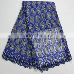 African Lace Fabrics in Turkey African Nigerian Guipure Lace Women Cord Lace for Party Dress thumbnail-4