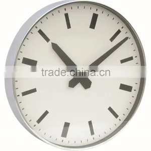 Fashion Metal Round Shaped Wall Clock, Decorative Wall Mounted Clock thumbnail-1
