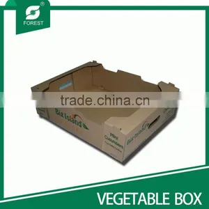 WAX-COATED LARGE SIZE BROWN CORRUGATED CARTONS FOR MOVING FRESH FRUITS AND VEGETABLES thumbnail-5