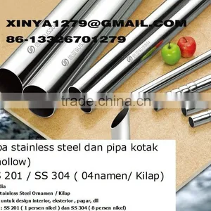 304 Square Tube-ornament Pipe-ERW Pipe thumbnail-3