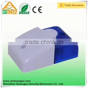 New12V Wired Indoor LED Flashing Warning Strobe Siren Sound Fire Alarm Quality Choice thumbnail-1