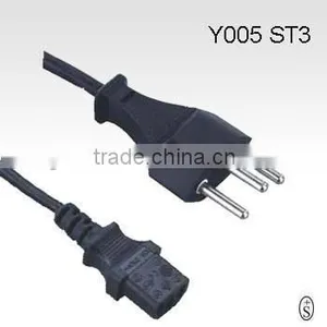 Swiss Computer Power Cord/swiss Power Cord With Sev Approval/swiss Plug thumbnail-1