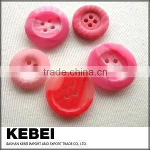 Classic Resin Pattern Buttons Four Holes Buttons With High Quality thumbnail-1