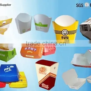 Hamburger Box Fries Box Pizza Box Carton Box Forming Machine thumbnail-4