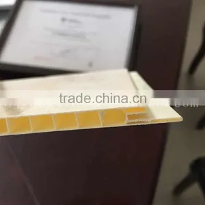 Interior Decorative Woooden Design PVC Ceiling Panel 7mm Quality Choice thumbnail-3