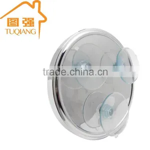 Bathroom Metal Framed Cosmetic Mirror With Suction Cup thumbnail-2