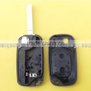Hot Sell Renault 2 Button Remote Car Key Shell Flip Key Cover Case thumbnail-6