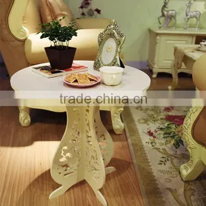 Home Design Furniture Wooden Round Cofee Table thumbnail-5