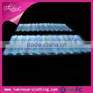 LED Lighting Fiber Optical Luminous Fabric Cloth Wholesale Fabric for Hat/ Fleece Fabric/ Egyptian Fabric thumbnail-6