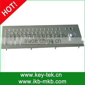 71 Keys Compact Format Vandal Proof IP65 Stainless Steel Keyboard thumbnail-1