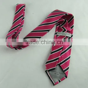 Customize Silk Men's Neck Tie in Stripe Pattern thumbnail-5
