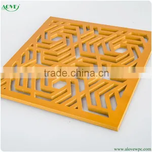 Pvc/Wpc Foam Board Carved Board Screen and Room Dividers Waterproof Fireproof Mothproof Nontoxic Quality Choice thumbnail-1