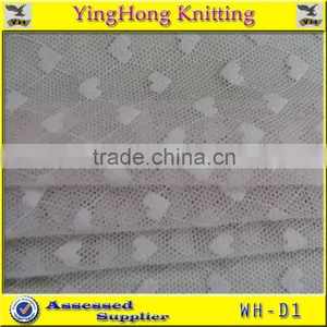 Quality Net Fabric in Heart Shaped Design for Dress thumbnail-1