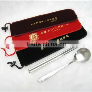 2015 New Design Velvet Jewerly Pouch With Logo thumbnail-3