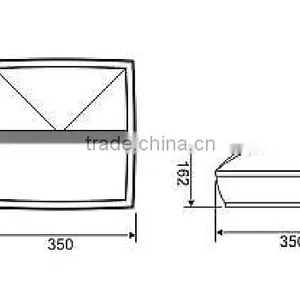 2015 Hot New Product Led Driver 60w Nice Design Good Price Outdoor Wall Light thumbnail-2