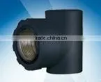 PE100 HDPE Pipe Fitting Copper Female Male Threaded Tee thumbnail-1