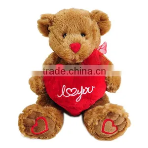 Custom Cute Valentines Gift Plush Teddy Bears thumbnail-3