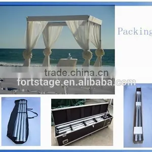 RK New Product!! Backdrop Pipe and Drape for Wedding, Pipe and Drape Stands Made in China thumbnail-4