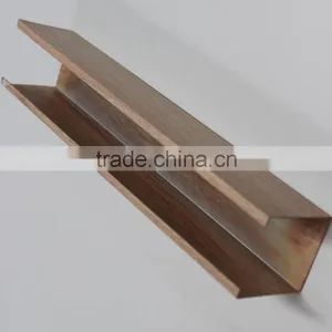 Various Wood Grain Easy to Connect Suspended Metal Ceiling U Aluminum Screen Ceiling Tiles thumbnail-3