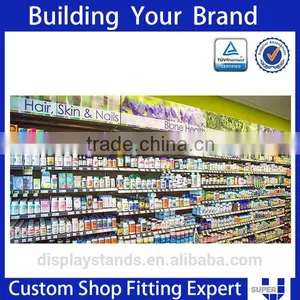 Wholesale Durable Metal Adjustable Display Shelf Grocery Store Design thumbnail-2
