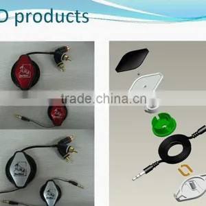High Quality New Innovative Hot Sell Double Convenienti Retractable Cable With Less Noise thumbnail-1