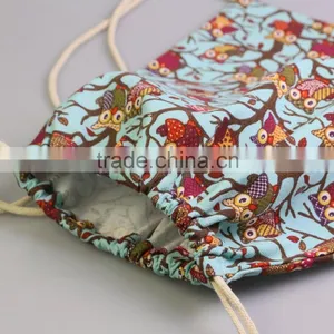 2016 Fashion Draw String Cotton Bag Gift Bag thumbnail-3