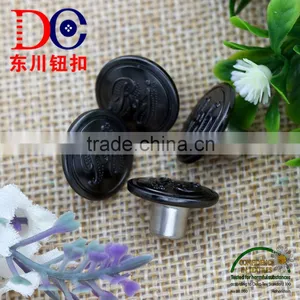 Fashion Custom Design Metal Studs Demin Buttons for Clothing thumbnail-5