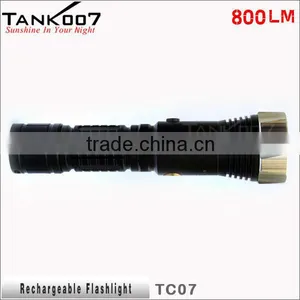 Waterproof Performance 5 Modes Led Flashlight Rechargeable Torch TC07 thumbnail-5