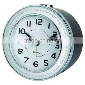 High Quality Big WHITE Analog Touch Light Alarm Clock thumbnail-1