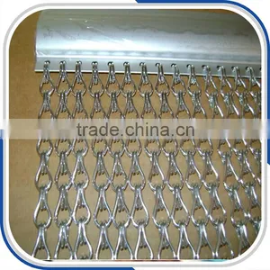 Decorative Window Screen, Double Jack Chain, Fly Chain Links Screen thumbnail-2