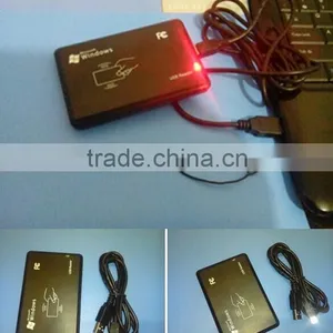 Hot Sale Fast in Reading EM-ID or IC Card 125khz Rfid Desktop Reader With Usb thumbnail-3