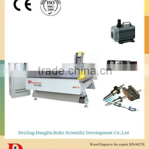 Wood Engraver For Export HD-M25X With X Y Working Area 1300X2500mm and Z Working Area 200mm and Table Size 1480X3000mm thumbnail-1