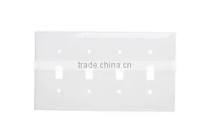 4 Gang PLASTIC WALL PLATE SWITCH thumbnail-1