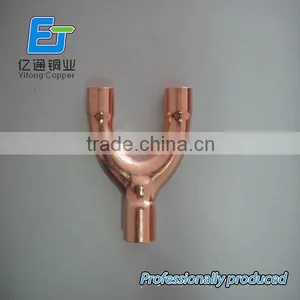 Y Tee Pipe Copper Y Fitting thumbnail-2
