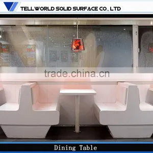 Restaurant Artificial Stone Top Dining Table/Dining Room Furniture thumbnail-3