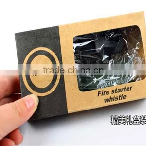 Survival Magnesium Flint Tooth Scraper Stone Fire Starter Lighter Kit thumbnail-2