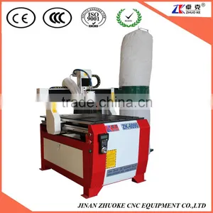 Factory Price Small 3D 6090 CNC Router For Wood With Ballscrew Transmission PCI NCStudio Control Wireless Handle 600*900MM thumbnail-1