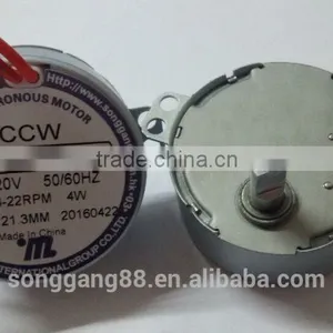 MINI Electric Motor 110-120V 20rpm AC Motor Type 49TYZ thumbnail-5