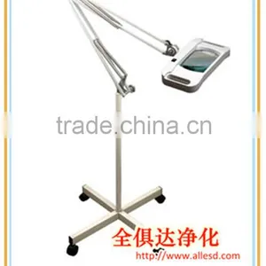 Foldable LED Magnifying Lamp Floor Cosmetic Stand Type Magnifying Lamp 8x thumbnail-1