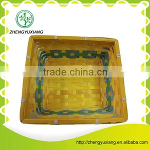 Rectangle Bamboo Vegetable Basket thumbnail-3