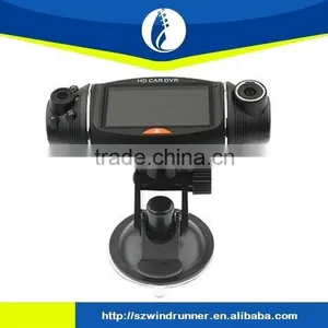 1080P Dash HD DVR GPS Tracking Plotter 2.7 Inch HD R310 Camera Car Rotate 170 Degree G-sensor Night Vision TFT LCD Dual 2 Lens Quality Choice thumbnail-1