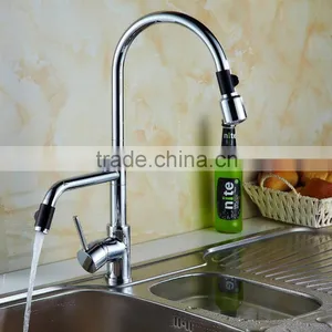 LED Chrome Commercial Style Pre Rinse Kitchen Faucet With Pot Filler 1021-CP thumbnail-2