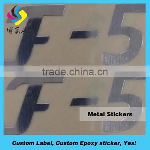 High Quality Brushing Finish Electroforming Sticker Accept Paypal thumbnail-3