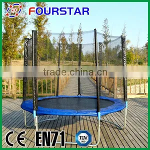 8FT 244cm Black Jumping Trampoline With Shoe Bags thumbnail-4