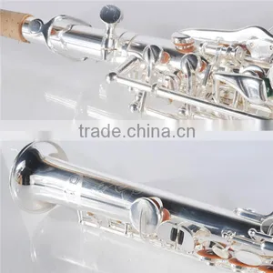 YSS-301106S / Cupid Professional China Silver Plated Sax Soprano Saxophone thumbnail-3