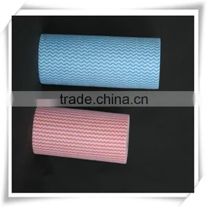 High Quality Printed Spunlace Nonwoven Fabric Rolls thumbnail-1