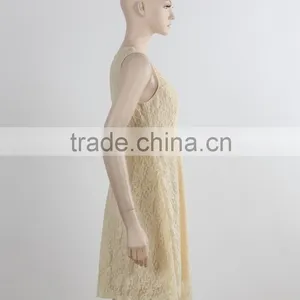 F5S12062 Plain Women Lace Dress Fashion Design thumbnail-2