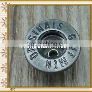 Factory Wholesale Metal Garment Button thumbnail-1